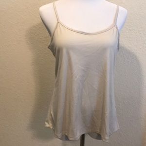 Zac and Rachel string camisole, beige sz L